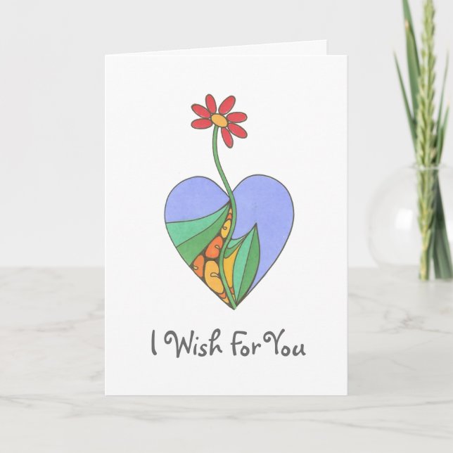 I Wish For You - Customized Card (Front)
