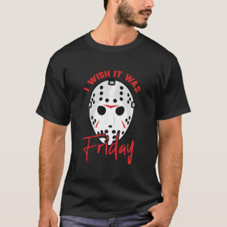 I Wish It Was Friday Lazy Diy Halloween Costume Ho T-Shirt