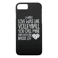 I Wish Love Like Volleyball Call Mine