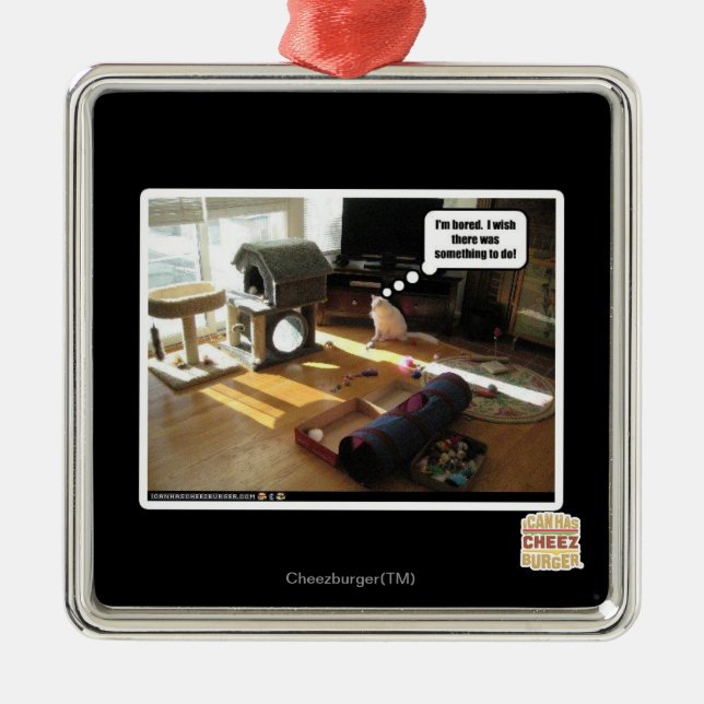 I wish there was something to do metal ornament (Front)