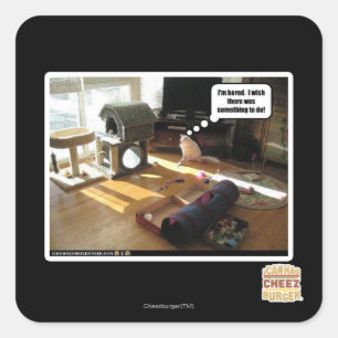 I wish there was something to do square sticker