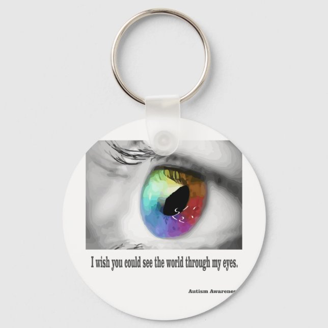 I wish you could see keychain (Front)