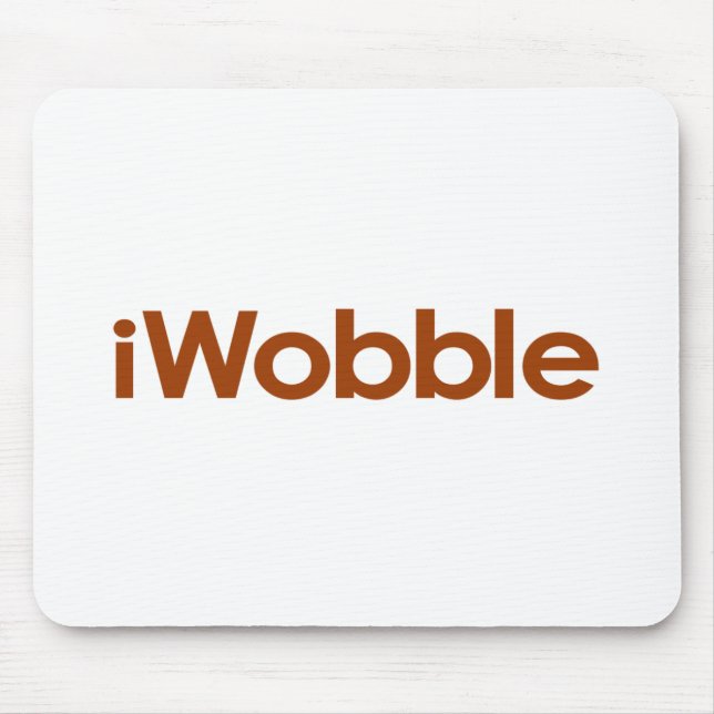 I Wobble Mouse Pad (Front)