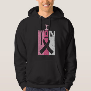 I Won Breast Cancer Awareness Warrior Survivor Hoodie