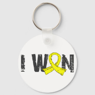 I Won Testicular Cancer Keychain