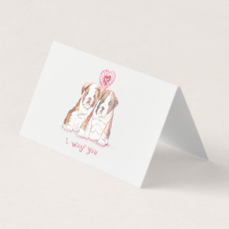 I Woof You Card