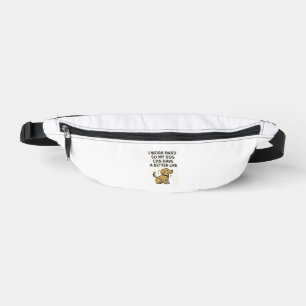 I Work Hard For My Dog � Cute Pet Lover Quote Fanny Pack
