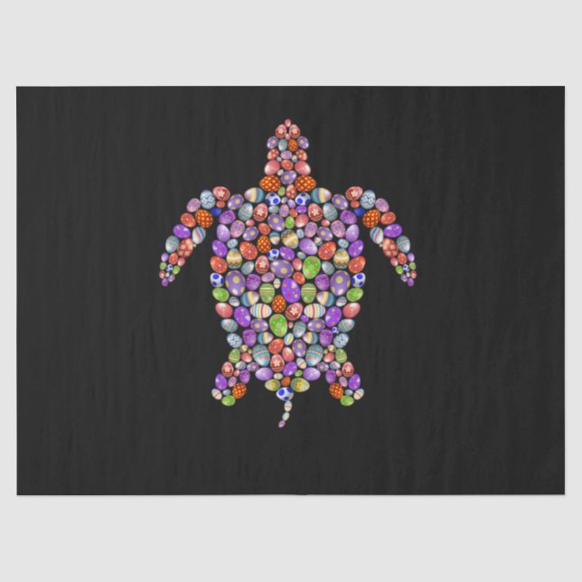 I Work Hard So My Turtle Can Live A Better Life Tissue Paper (Front)