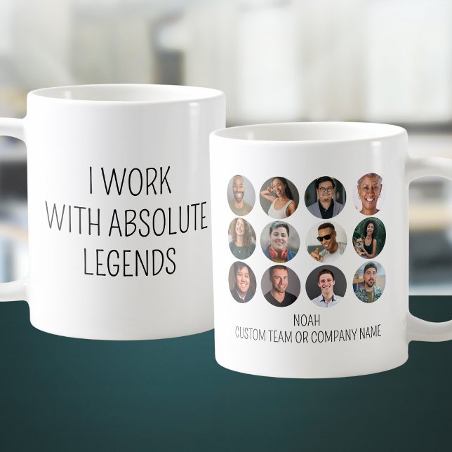 I Work With Absolute Legends 12 Photo Office Team Coffee Mug (I Work With Absolute Legends 12 Photo Office Team Coffee Mug
)