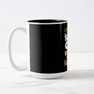 I Would Be A Super Cool Bus Driver Two-Tone Coffee Mug