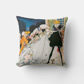 I would rather marry a gardener! Kay Nielsen Throw Pillow
