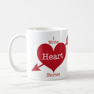 I Write Heart Stories Mug