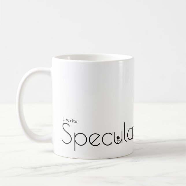 I write Speculative Fiction Coffee Mug (Left)