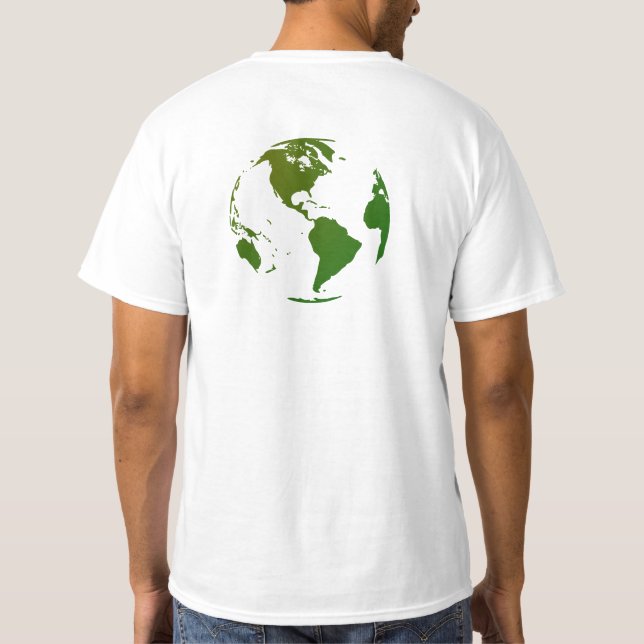 I Write to Change the World t-shirt (Back)