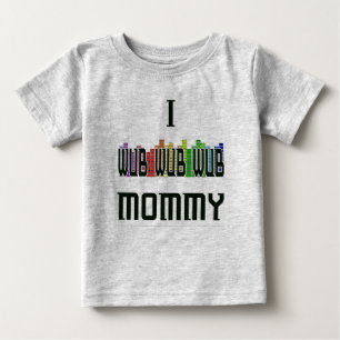 "I Wub Mommy" Dubstep Infant T-Shirt