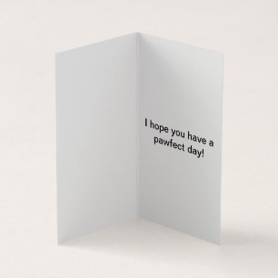 I Wuff vous ! Carte d'anniversaire de Westie