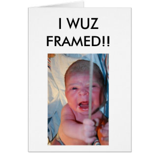 I WUZ FRAMED