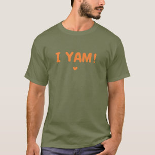 I Yam Funny He's My Sweet Potato Set Thanksgiving T-Shirt
