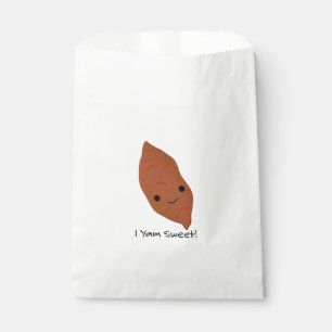 I Yam Sweet Cute kawaii Sweet Potato Favour Bag