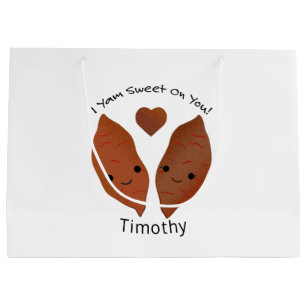 I Yam Sweet on You Sweet Potatoes Large Gift Bag