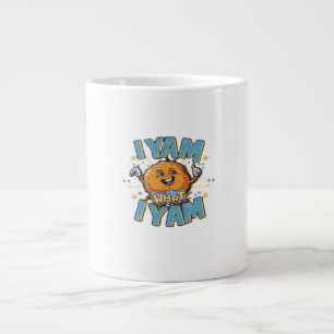 I Yam What I Yam Classic Design For Thanksgiving  Large Coffee Mug