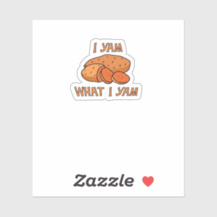 I Yam What I Yam Classic Funny Basic