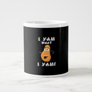 I Yam What I Yam Classic Funny Meme Large Coffee Mug