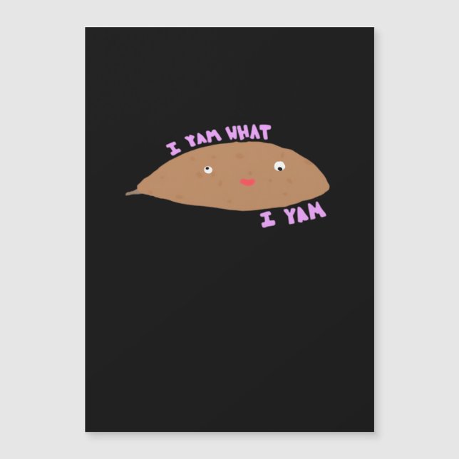 I Yam What I Yam Classic Trendy (Front)