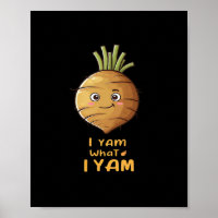 I Yam What I Yam Cute And Cosy Autumn Design Class