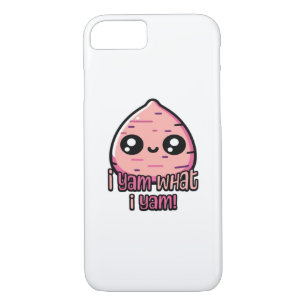 I Yam What I Yam! Cute Yam Pun Classic Case-Mate iPhone Case