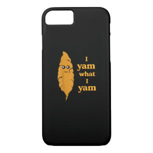 I Yam What I Yam Funny  Case-Mate iPhone Case