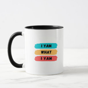 I Yam What I Yam Funny Classic Mug