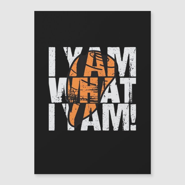 I Yam What I Yam Funny Quote (Front)