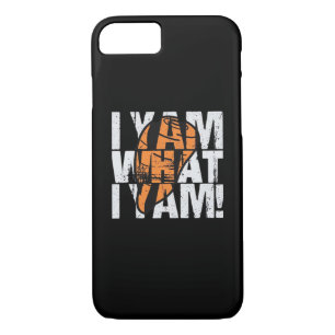 I Yam What I Yam Funny Quote Case-Mate iPhone Case