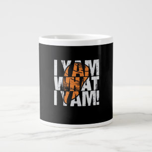 I Yam What I Yam Funny Quote Large Coffee Mug