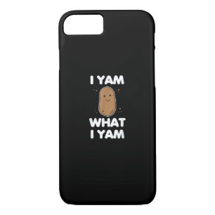 I Yam What I Yam Funny Thanksgiving Case-Mate iPhone Case