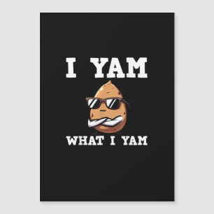 I Yam What I Yam Humourous V-Neck