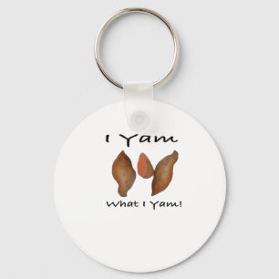 I Yam What I Yam, I Yam What I Yam, Comical, Cute, Keychain