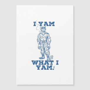 I Yam What I Yam. Sketch Design