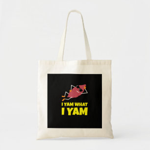 I Yam What I Yam Sweet Potato Thanksgiving Sloth D Tote Bag