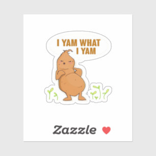 I Yam What I Yam Trendy Basic