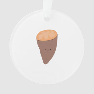 I Yam What I Yam Trendy Quote Vibe Ornament