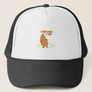 I Yam What I Yam Trendy Simple Mood Trucker Hat