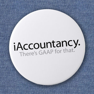 iAccountancy 3 Inch Round Button