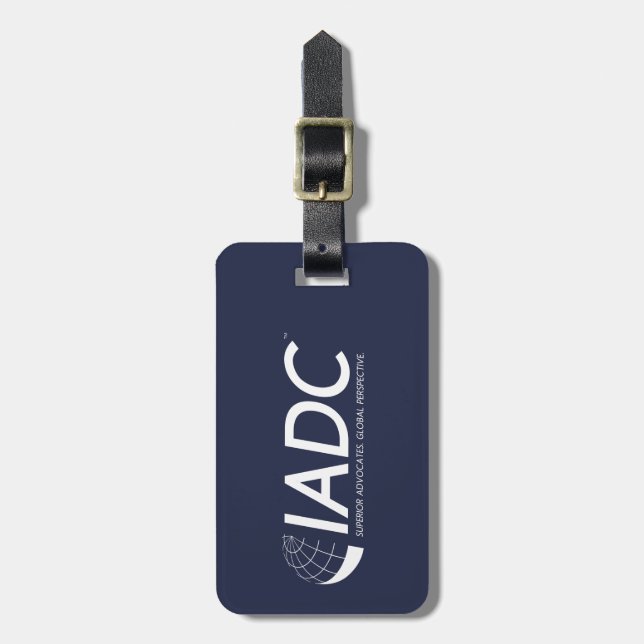 IADC Luggage Tag (Front Vertical)