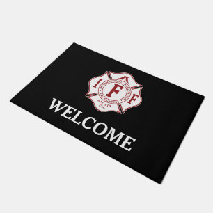 IAFF Maltese Cross Doormat