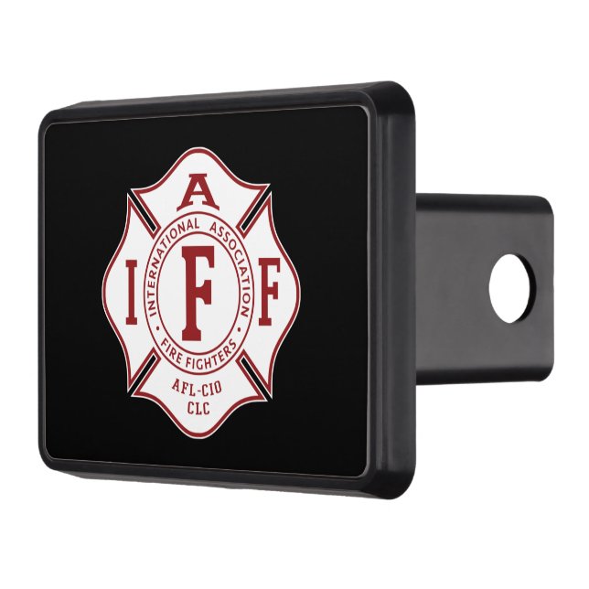 IAFF Maltese Cross Hitch Cover 2" Receiver (Left)