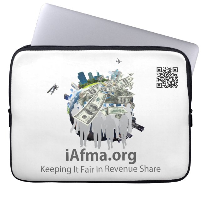 iAfma.org - Laptop Sleeve 13" (Front)