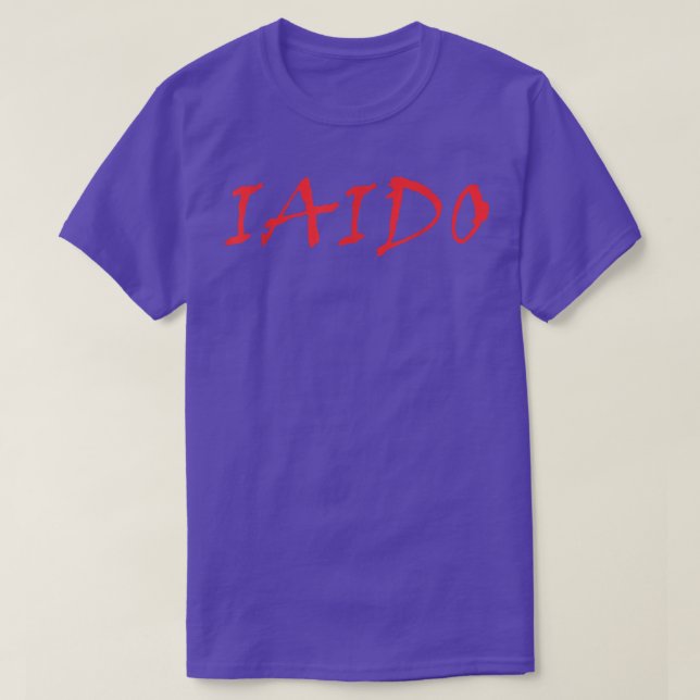 iaido T-shirt (Design Front)
