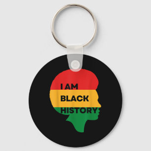 Iam Black History, Black History Month , Pride Of  Keychain